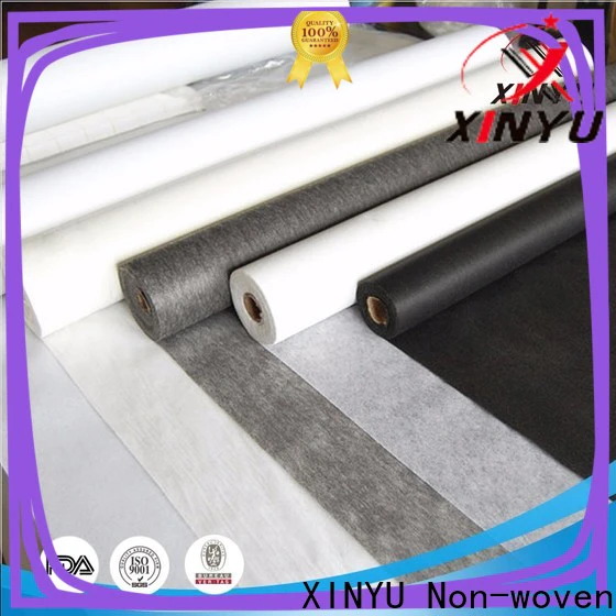 XINYU Non-woven Wholesale non woven interlining fabric Supply for cuff interlining