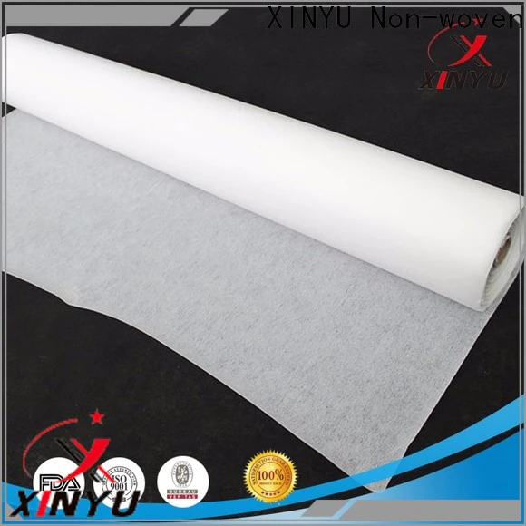 XINYU Non-woven non woven interlining fabric manufacturers for embroidery paper