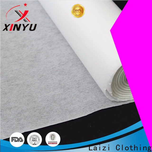 Excellent non woven fabric interlining Supply for embroidery paper