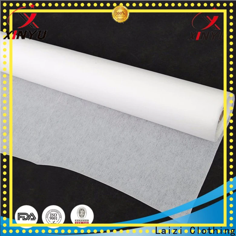 XINYU Non-woven nonwoven suppliers Suppliers for cuff interlining