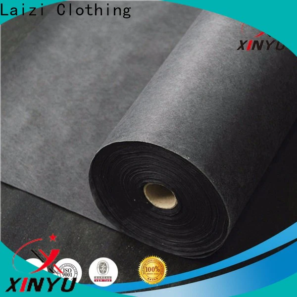 XINYU Non-woven Customized fused interlining manufacturers for collars