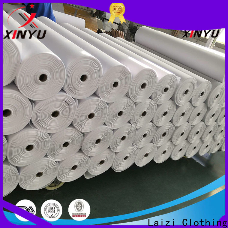 Top interlining non woven factory for collars