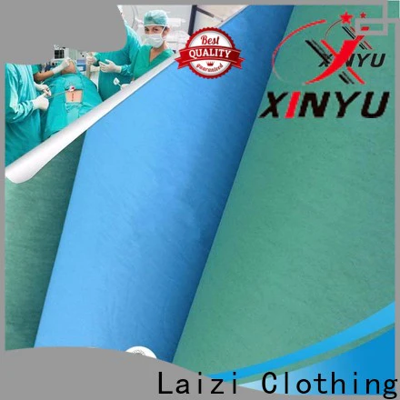 XINYU Non-woven difference between woven and nonwoven fabric company for medical