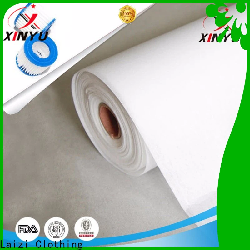 XINYU Non-woven Excellent non woven filtration Supply for particulate air filter