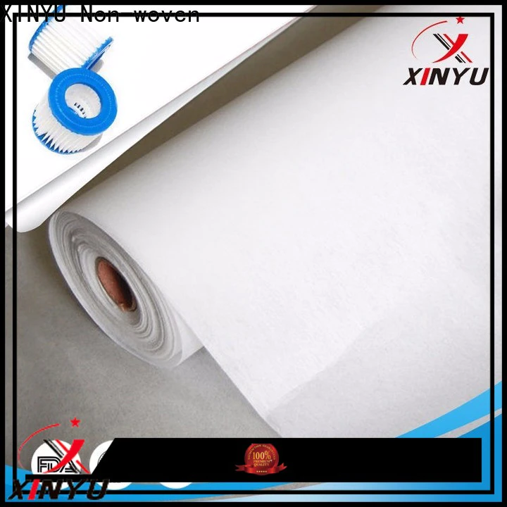 XINYU Non-woven Top air filter fabric Suppliers for air filtration media
