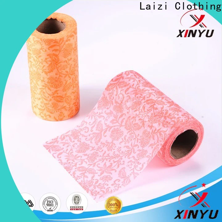 XINYU Non-woven non woven fabric wipes Suppliers for dry cleaning