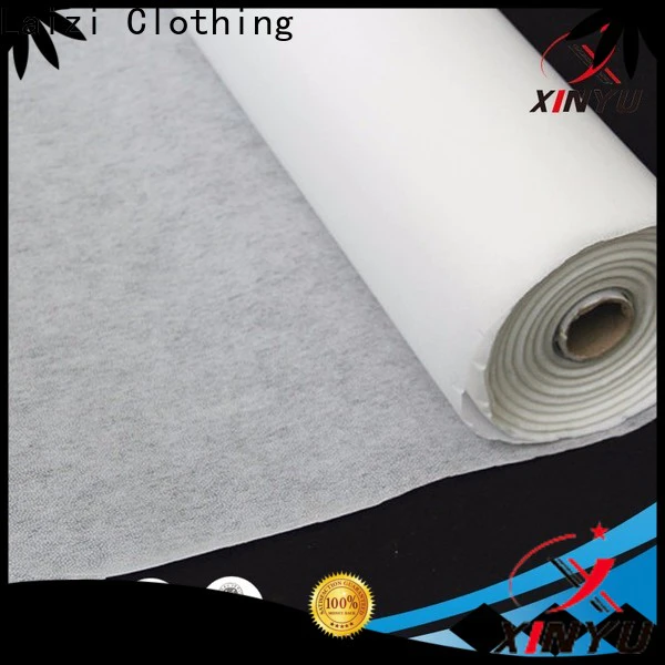 XINYU Non-woven fusible lining fabric for business for embroidery paper