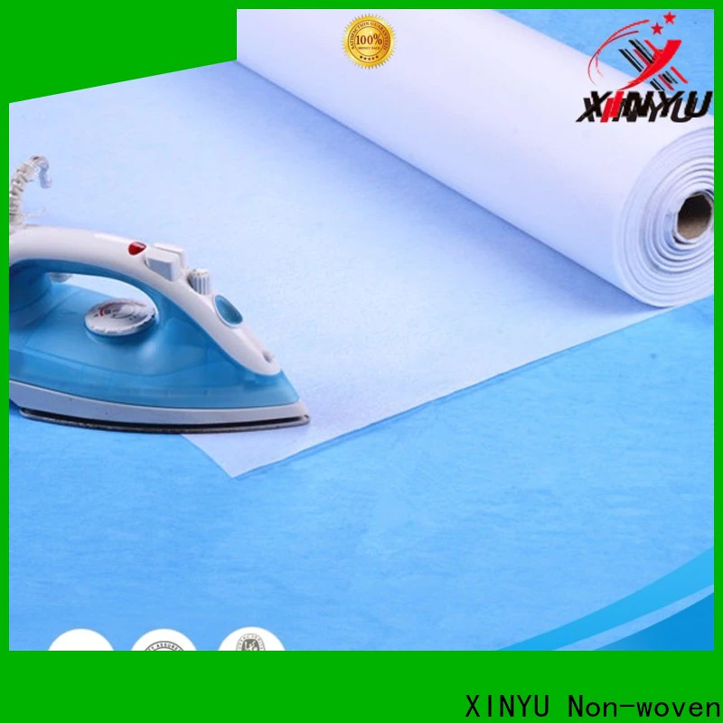 XINYU Non-woven Wholesale nonwoven interlining fabric company for collars