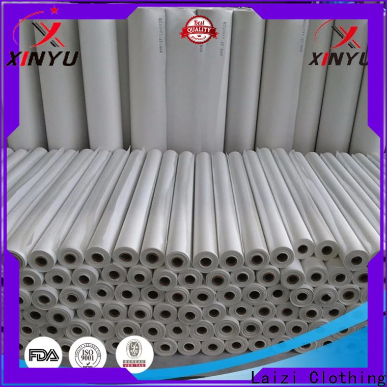 XINYU Non-woven non woven fabric interlining manufacturers for collars