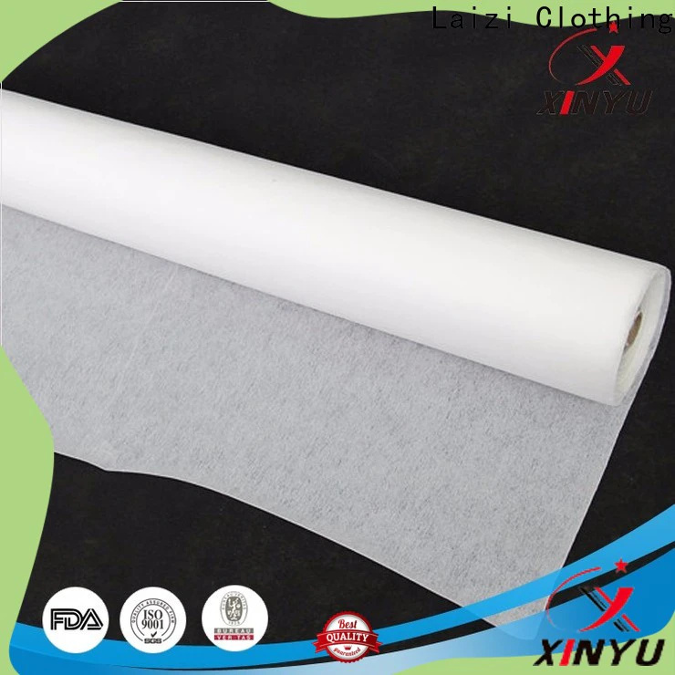 Top nonwoven interlining fabric Supply for collars