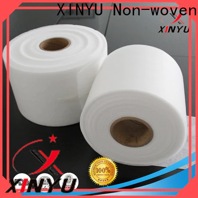 XINYU Non-woven hot air through nonwoven factory for sanitary napkins