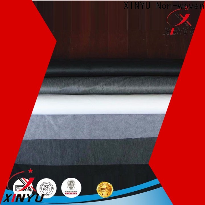 XINYU Non-woven non woven interlining manufacturers company for garment