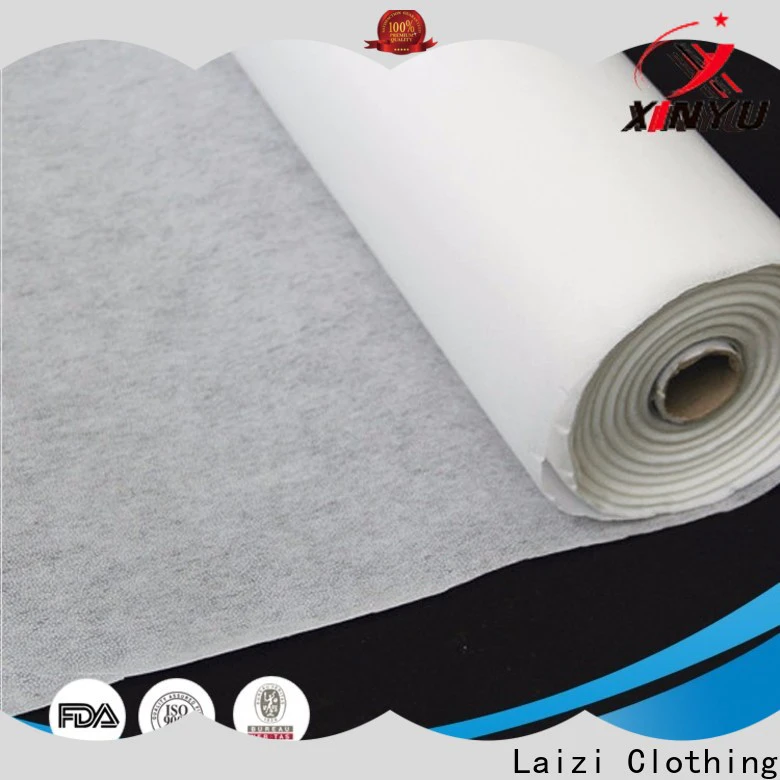 XINYU Non-woven non-woven fabric interlining Suppliers for dress