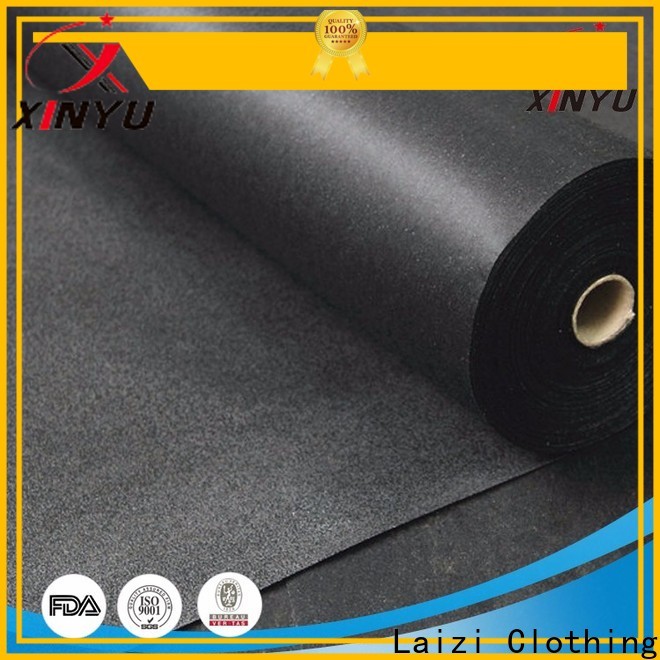 XINYU Non-woven Latest non woven fabric interlining Suppliers for dress