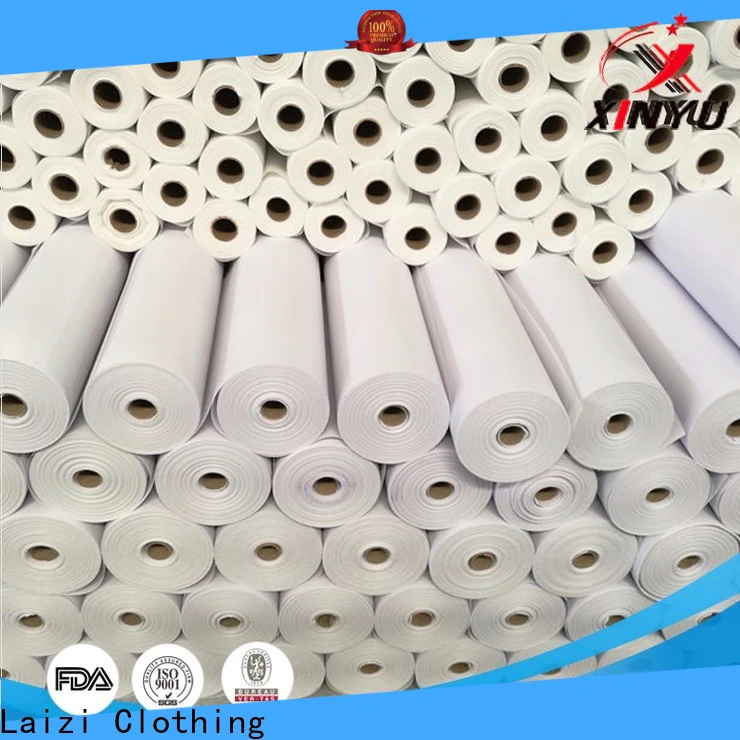 XINYU Non-woven High-quality non woven fabric interlining for business for garment