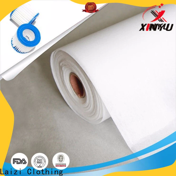 XINYU Non-woven Reliable  air filter fabric Suppliers for particulate air filter
