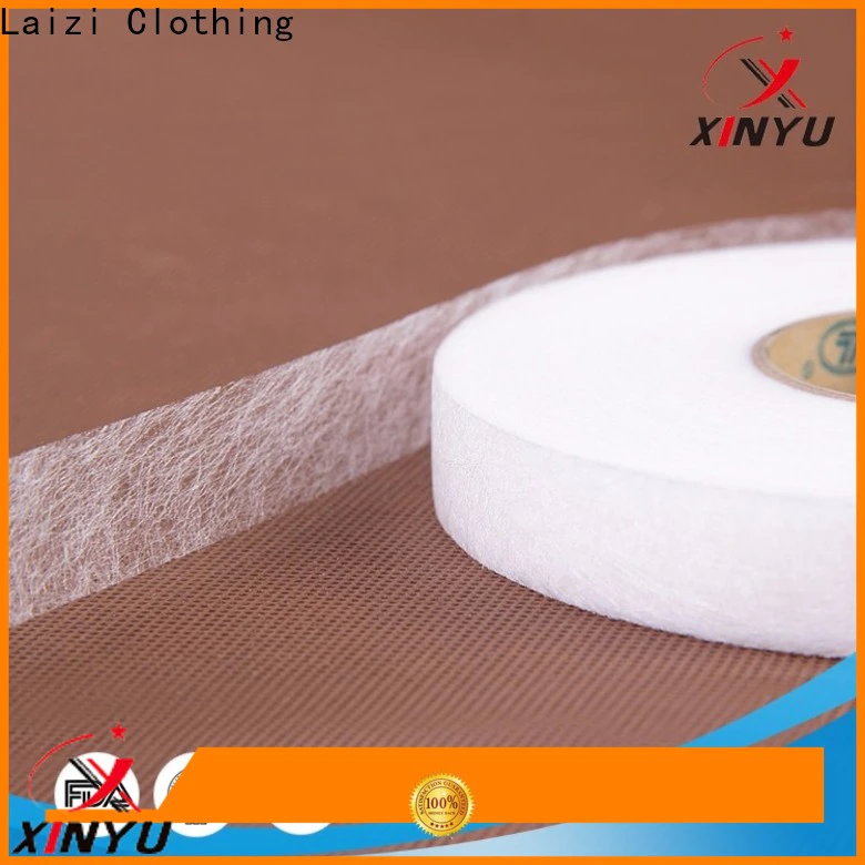 XINYU Non-woven fusible interlining company for cuff interlining