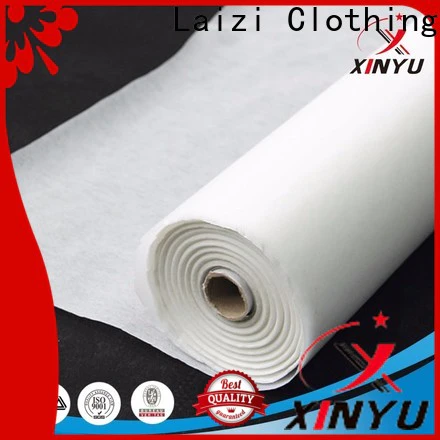 XINYU Non-woven non woven fusible interlining for business for cuff interlining