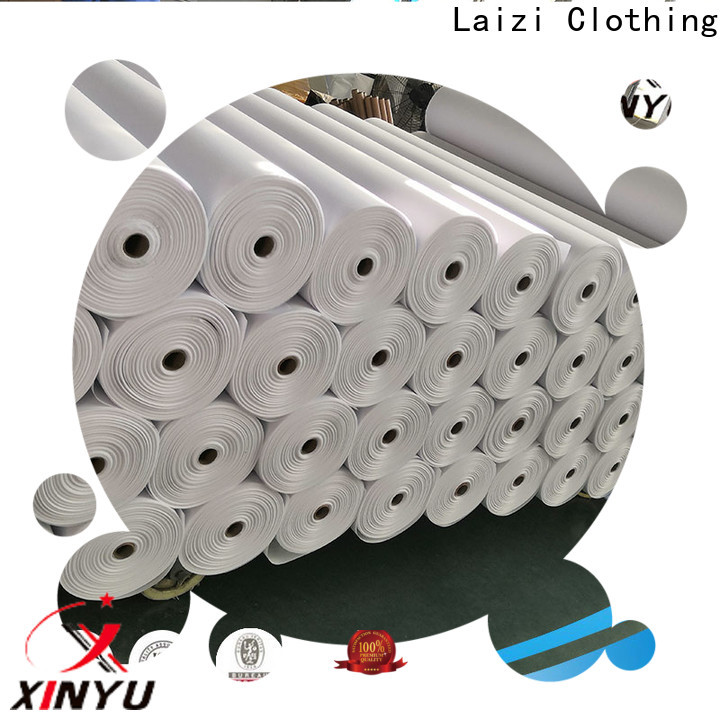 XINYU Non-woven Wholesale non woven interlining fabric manufacturers for embroidery paper