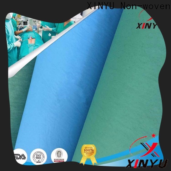 Excellent non woven fabric raw material factory for surgical gown