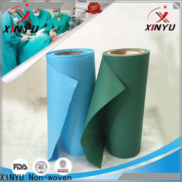 XINYU Non-woven cost of non woven fabric roll factory for medical