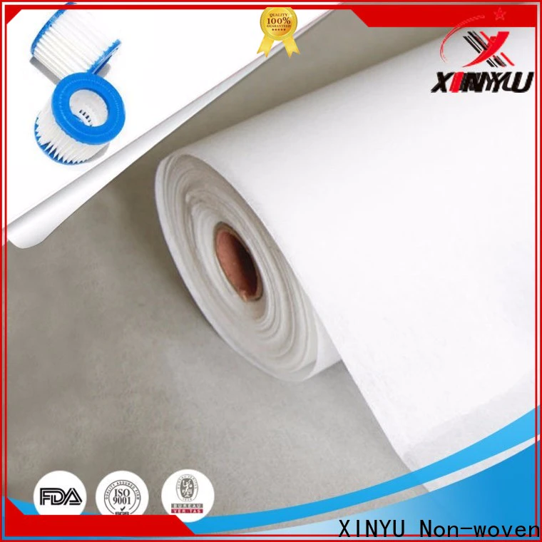 XINYU Non-woven air filter fabric factory for particulate air filter