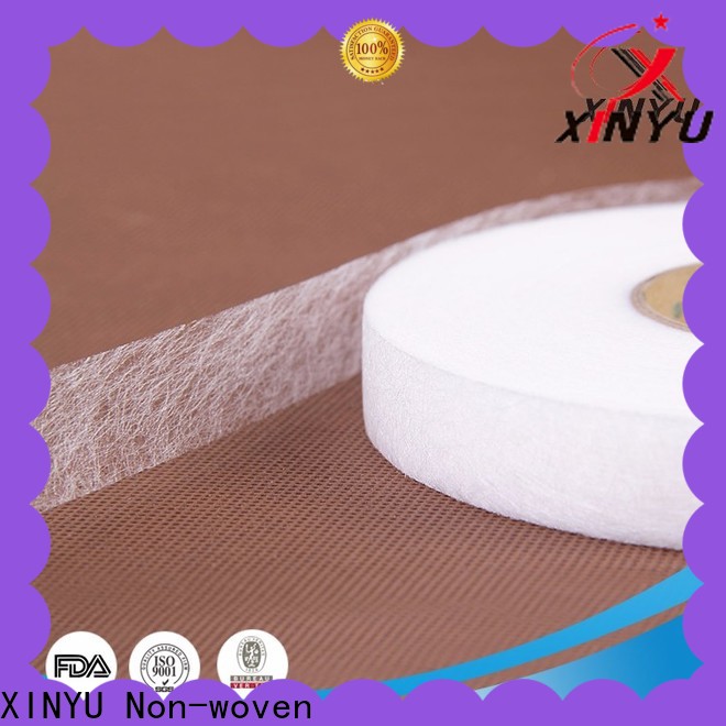 XINYU Non-woven Wholesale interlining non woven factory for dress
