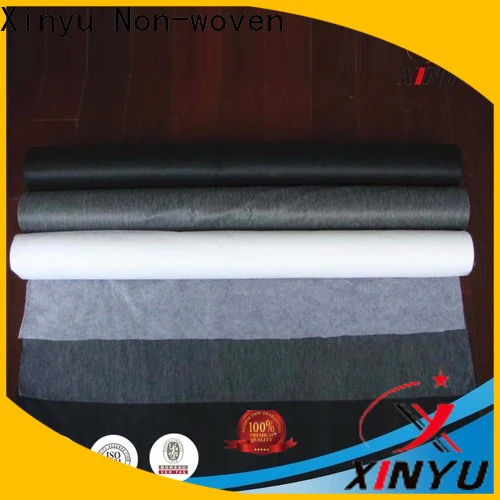 XINYU Non-woven fusible interlining factory for embroidery paper