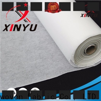Customized non woven interlining manufacturers company for dress