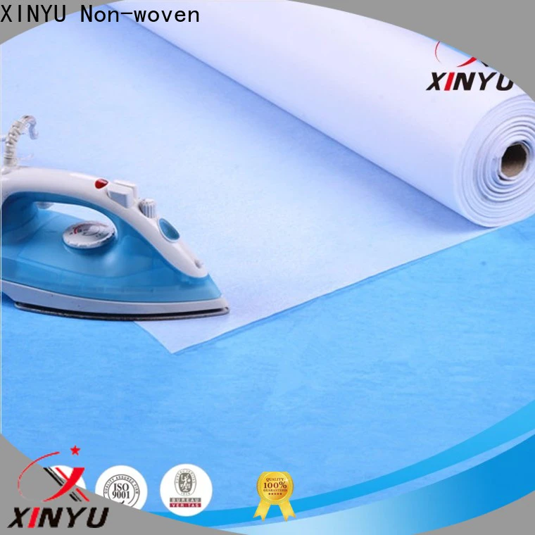 XINYU Non-woven non woven fabric interlining factory for embroidery paper