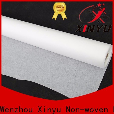 XINYU Non-woven nonwoven interlining fabric manufacturers for cuff interlining