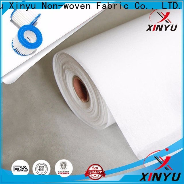 XINYU Non-woven non woven air filter media Suppliers for air filtration media