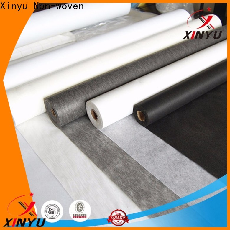 XINYU Non-woven non woven interlining fabric Suppliers for cuff interlining