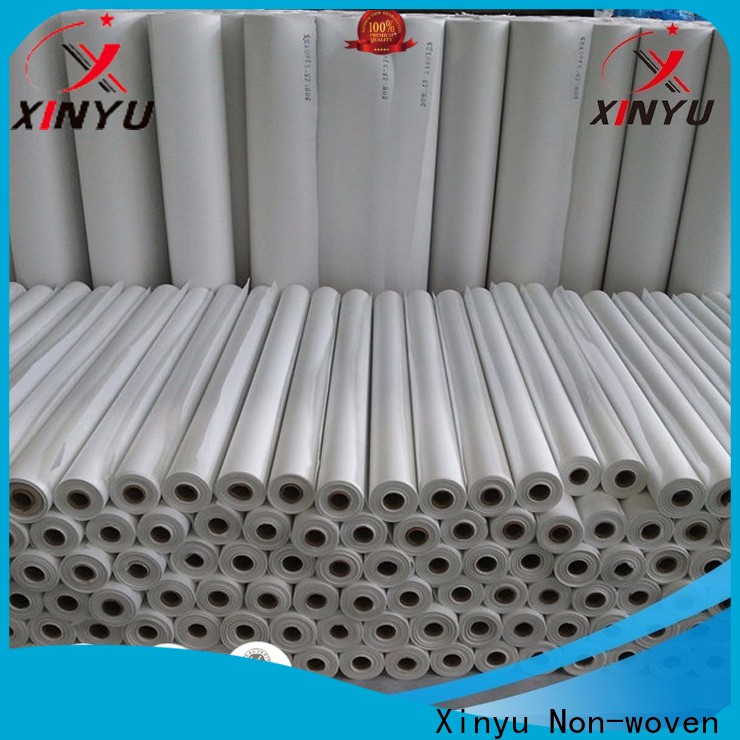 XINYU Non-woven non woven interlining manufacturers factory for cuff interlining