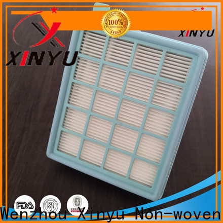 XINYU Non-woven non woven air filter media factory for particulate air filter