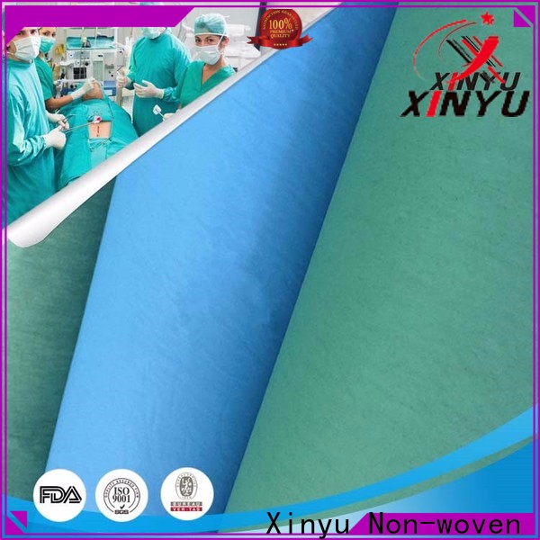 XINYU Non-woven Wholesale non woven fabric roll size company for protective gown