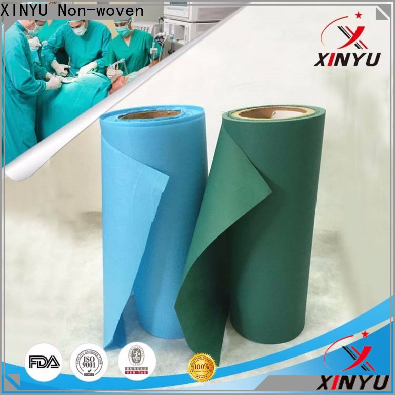 XINYU Non-woven spunbond non woven fabric manufacturers for bed sheet