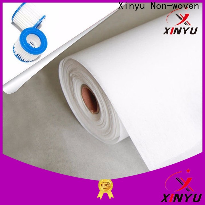 XINYU Non-woven Excellent non woven polyester fabric manufacturer manufacturers for air filter