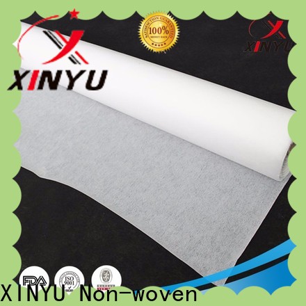 XINYU Non-woven Top non woven garment manufacturers for collars