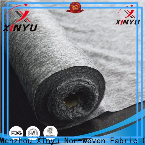 XINYU Non-woven knitted fusible interlining Suppliers for garment