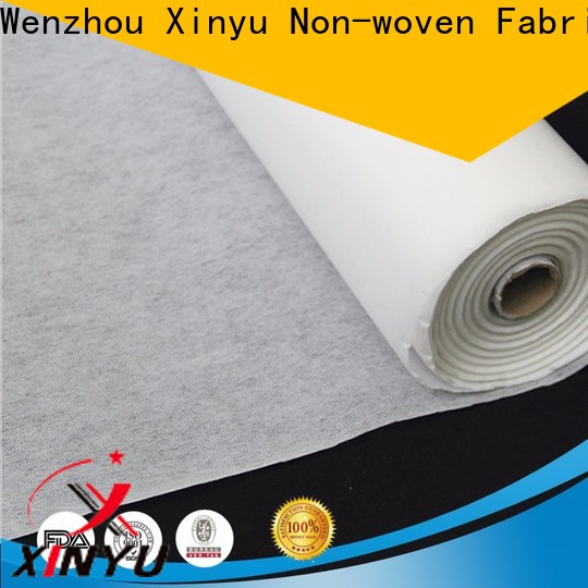 XINYU Non-woven Wholesale fusible nonwoven interlining Supply for garment