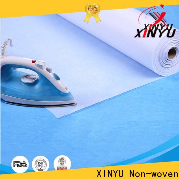 XINYU Non-woven Top fusible interlining for business for cuff interlining