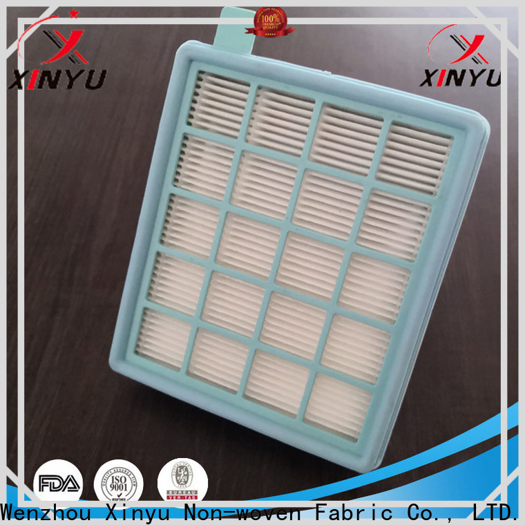 XINYU Non-woven Latest black polypropylene non woven filter fabric factory for air filtration media