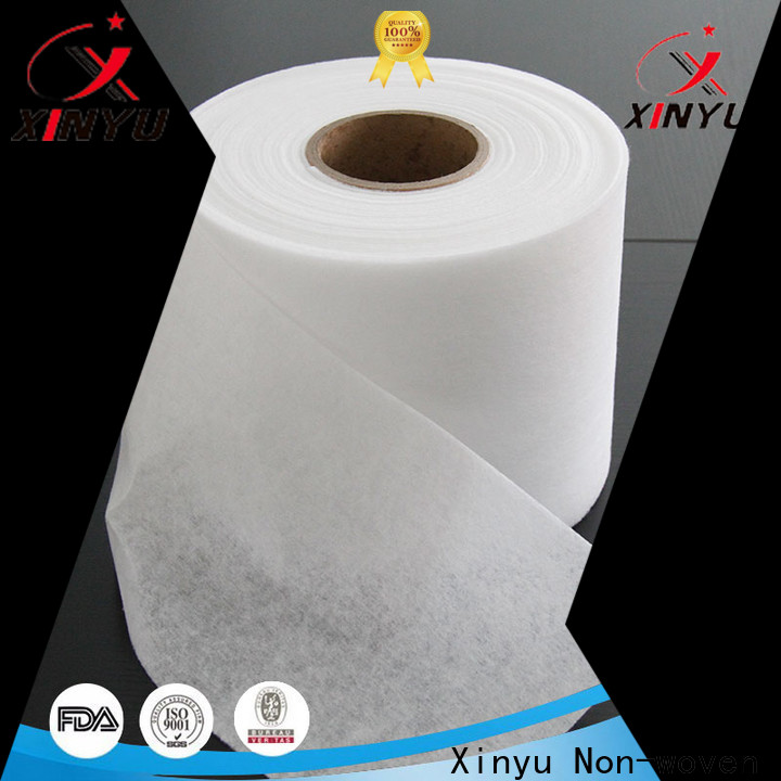 XINYU Non-woven thermal bonding of nonwoven fabrics Suppliers for sanitary napkins