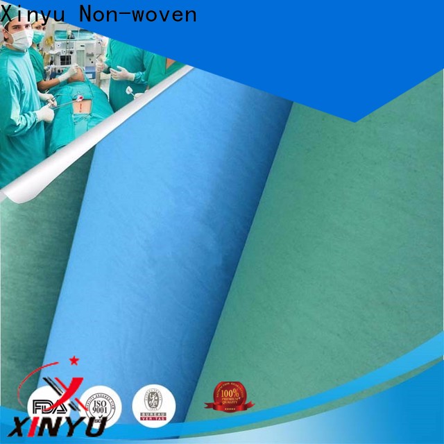 Customized waterproof non woven fabric factory for protective gown