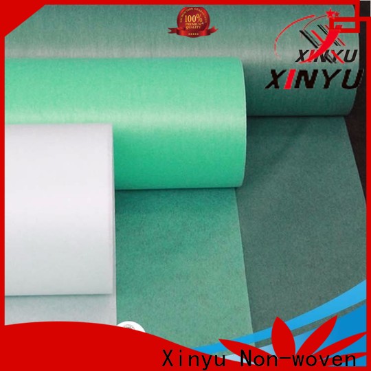 XINYU Non-woven spunlace nonwoven fabrics manufacturers for bed sheet