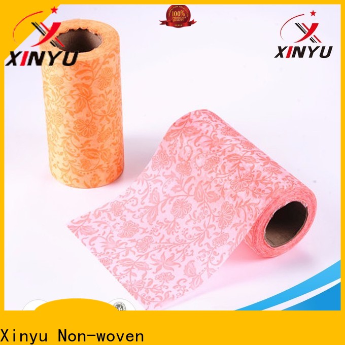 Customized non woven fabric wipes factory for home