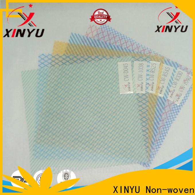 XINYU Non-woven non woven cleaning cloths manufacturers for kitchen wipes