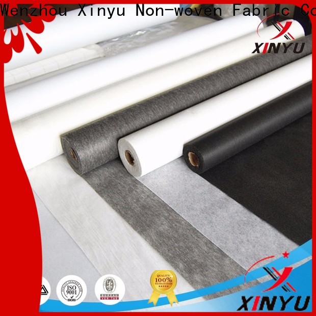 XINYU Non-woven fusible interlining fabric factory for embroidery paper