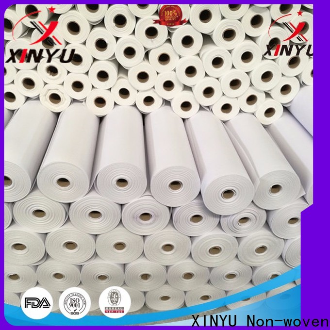 XINYU Non-woven Customized non fusible interlining Supply for dress